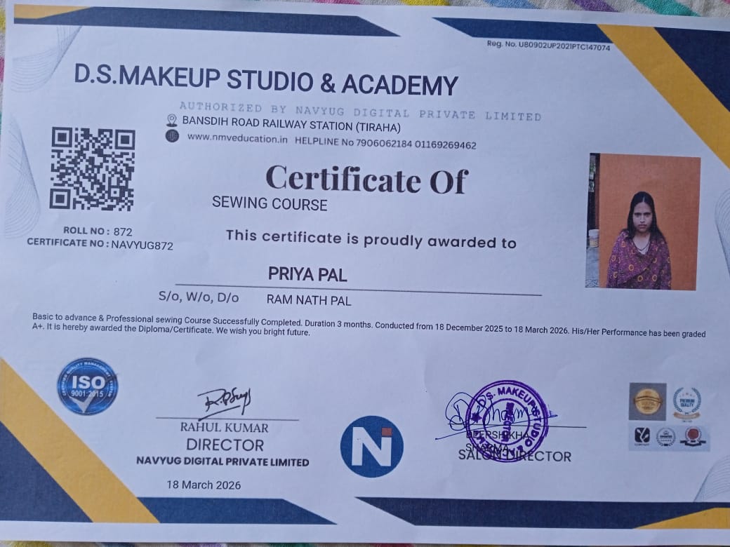 1st certificate